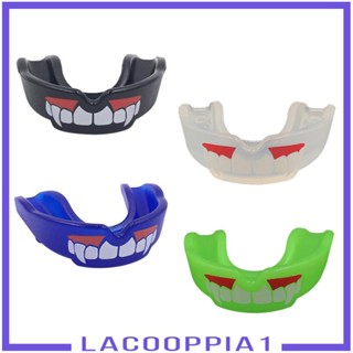 [Lacooppia1] ปากเป่าเทควันโด สีดํา สําหรับผู้ใหญ่ ชกมวย