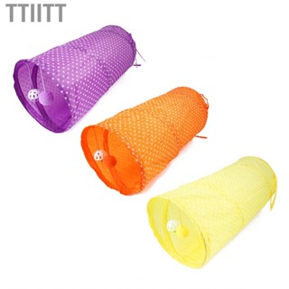 Ttiitt Tunnel Toy  Kitten Tube Interactive Collapsible for Indoor