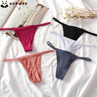 Wonder กางเกงชั้นใน ผ้าฝ้าย ระบายอากาศ 6 สี สําหรับผู้หญิง ไซซ์ M L XL 2 ชิ้น