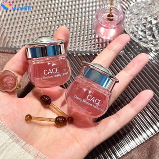 Cace Moisturizing Lip Balm Nutrient Shine Anti-ริ้วรอย Anti-cracking Unisex น้ำมันน้ำผึ้งริมฝีปากหอพัก Care สำหรับแต่งหน้า care wine011