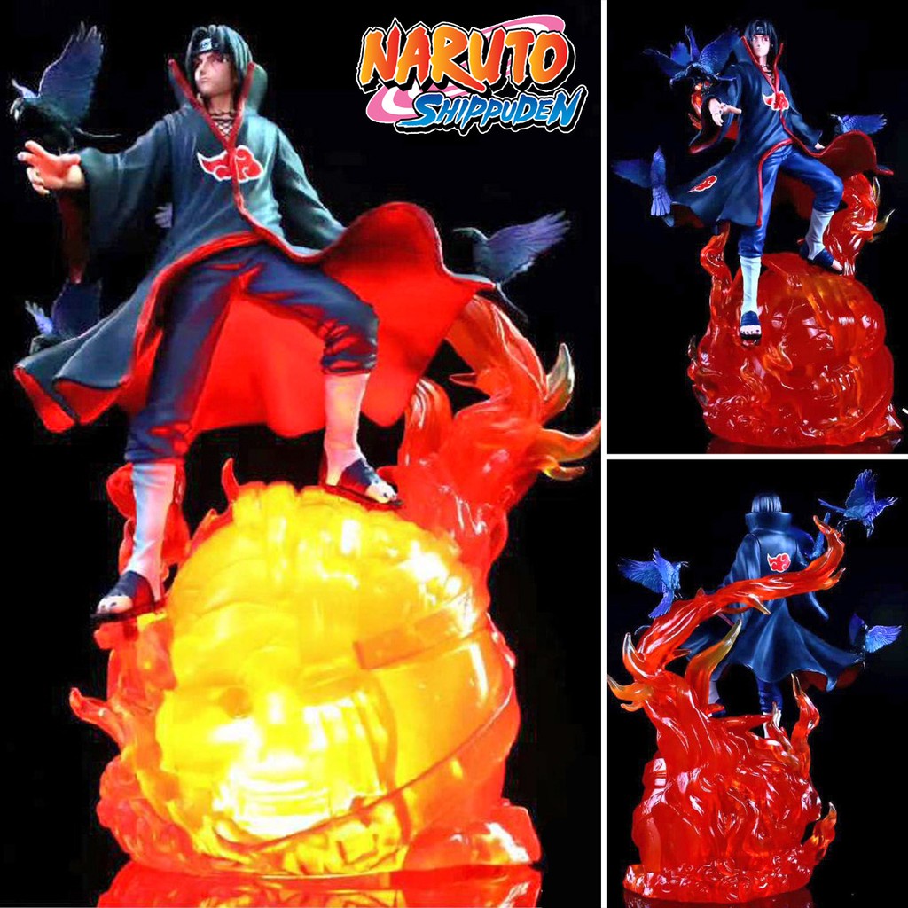 Figure ฟิกเกอร์ Model โมเดล Naruto Shippuden  โอ้โฮเฮะ นารูโตะ ตำนานวายุสลาตัน Uchiha Itachi อุจิวะ อิทาจิ lucky