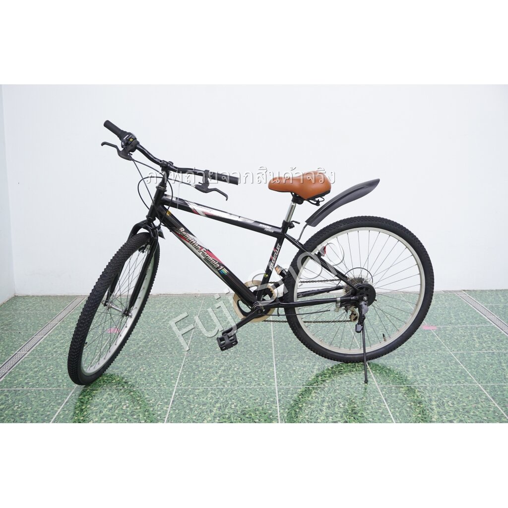 จักรยานเสือภูเขาญี่ปุ่น - ล้อ 26 นิ้ว - มีเกียร์ - สีดำ [จักรยานมือสอง]