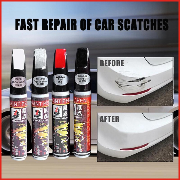 HOME ปากกาสีซ่อมแซมรถ Coat Scratch Clear, ปากกาสัมผัสปากกากันน้ำ