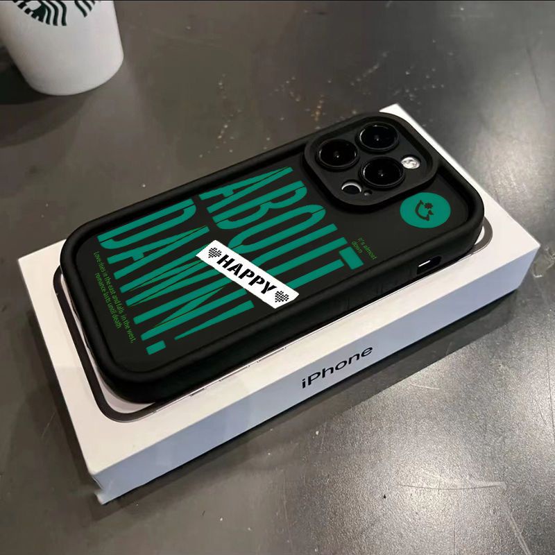 เคสโทรศัพท์มือถือ ซิลิโคน กันกระแทก ลายภาษาอังกฤษ แฟชั่น สําหรับ iPhone 15 Pro Max 14 Plus 13 12 11 SE 2020 XS Max X XR 8 7 6S
