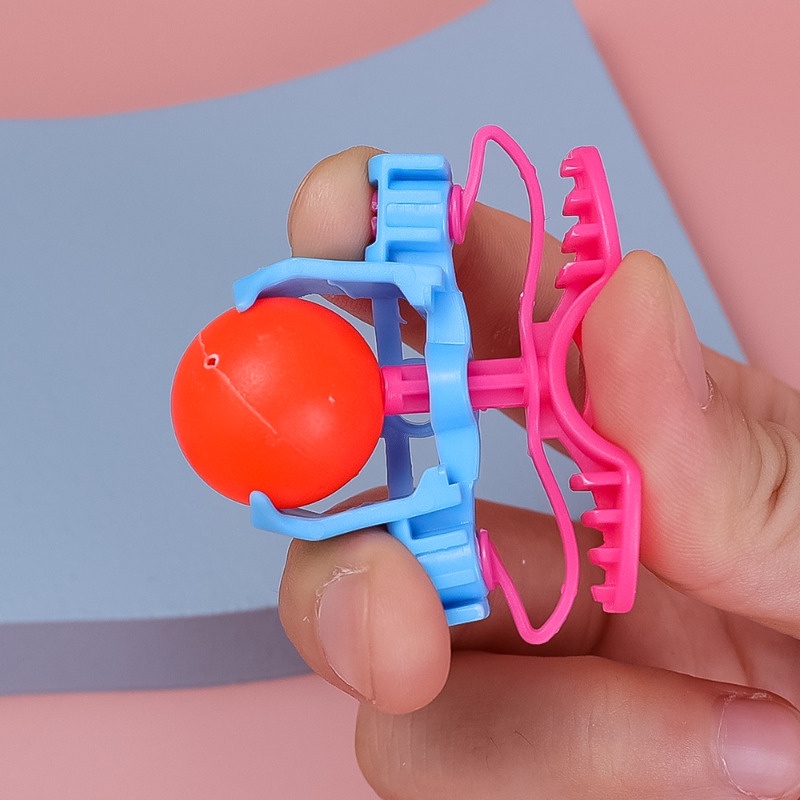 [สุ่มสี] สร้างสรรค์ ปลายนิ้ว ลูกบอลดีดออก ของเล่น / สนุก ปลายนิ้ว ปล่อย บอล เกม สนาม / รางวัลเด็ก - รูปที่ 5
