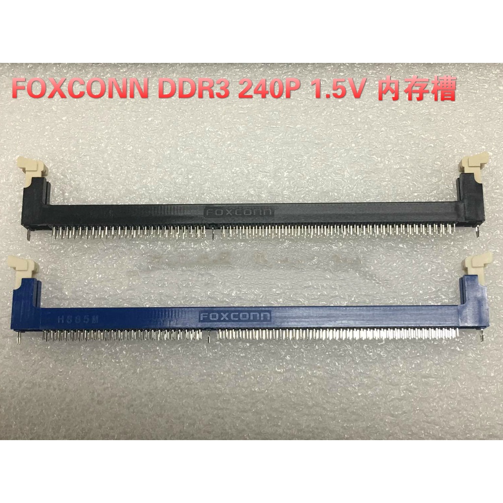 1 ชิ้น FOXCONN FOXCONN ช่องหน่วยความจําเดสก์ท็อป DDR3 240P 1.5V ATH4017-H3L-4F