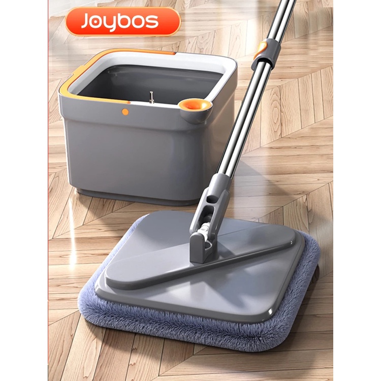 ยางรีดน้ำ (พร้อมจัดส่ง) ผ้าม็อบถูพื้น Joybos Square Suspension Mop Pad (Joybos M16) ผ้าถูพื้น ผ้าไมโครไฟเบอร์