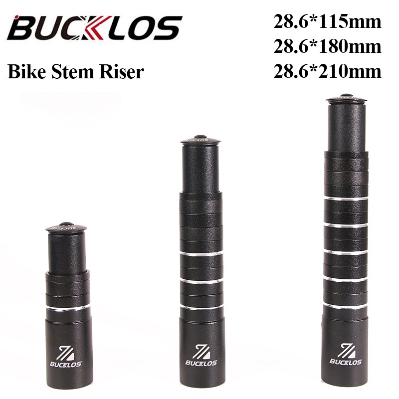 Bucklos อะแดปเตอร์ขยายแฮนด์บาร์ โลหะผสมอลูมิเนียม กันสิ่งสกปรก ทนทาน สําหรับจักรยานเสือภูเขา
