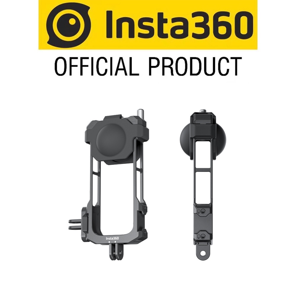 【ฟรีของขวัญ】Insta360 X3 กรอบป้องกันเลนส์ในตัว และที่เสียบแฟลช ของแท้ อุปกรณ์เสริม สําหรับ insta 360 One X3