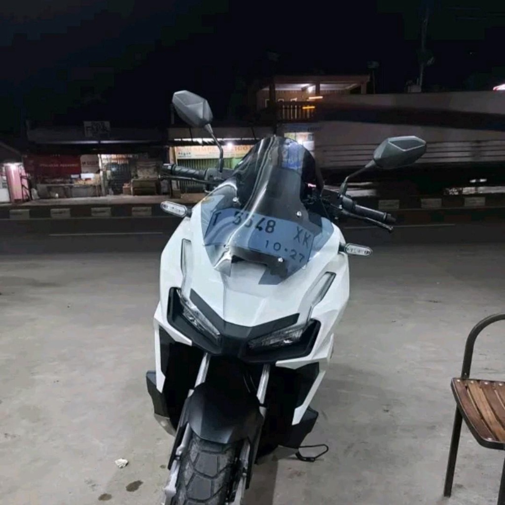 กระจกบังลม Honda ADV 150 160 รุ่น TDR V2 Visor adv 150 Model fin ชิวหน้า ADV วัสดุอะคริลิค