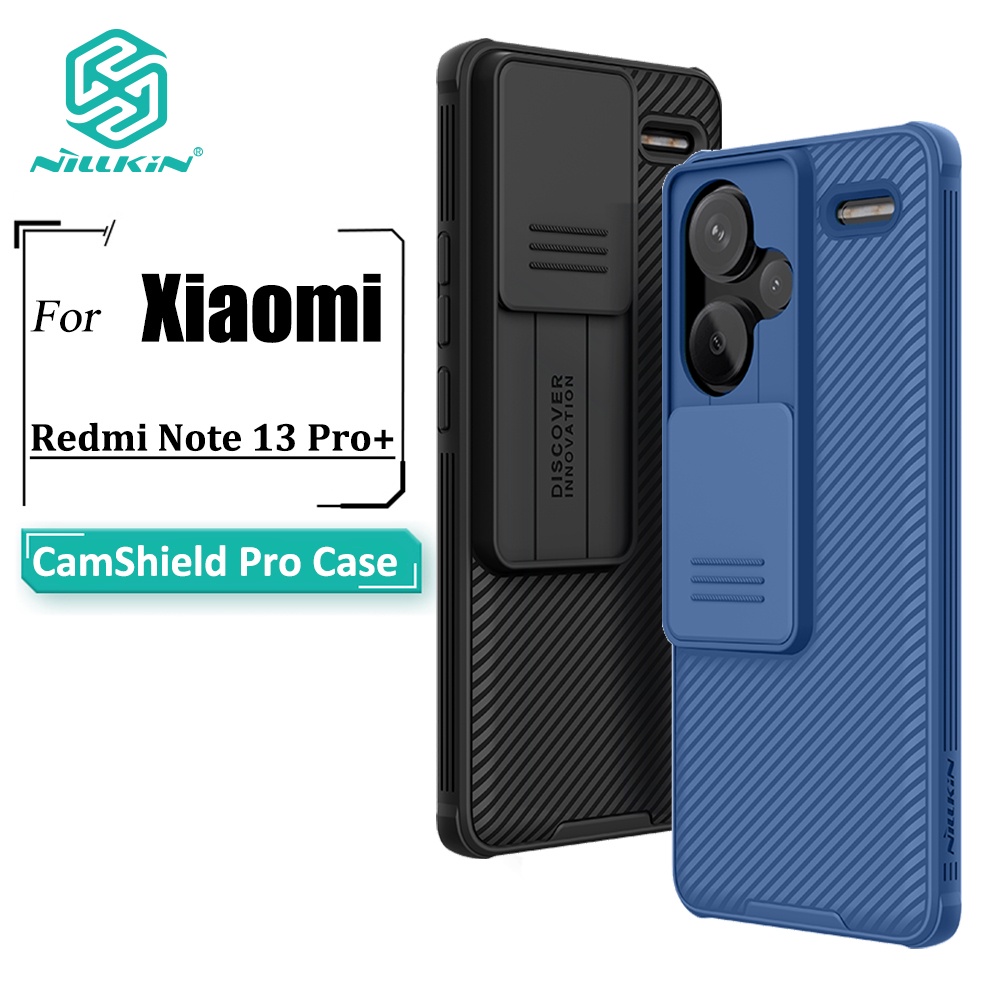 Nillkin CamShield Pro เคส สําหรับ Redmi Note 13 Pro+ เคสโทรศัพท์ ป้องกันกล้อง เลื่อน หรูหรา TPU + PC กันกระแทก ฝาหลัง