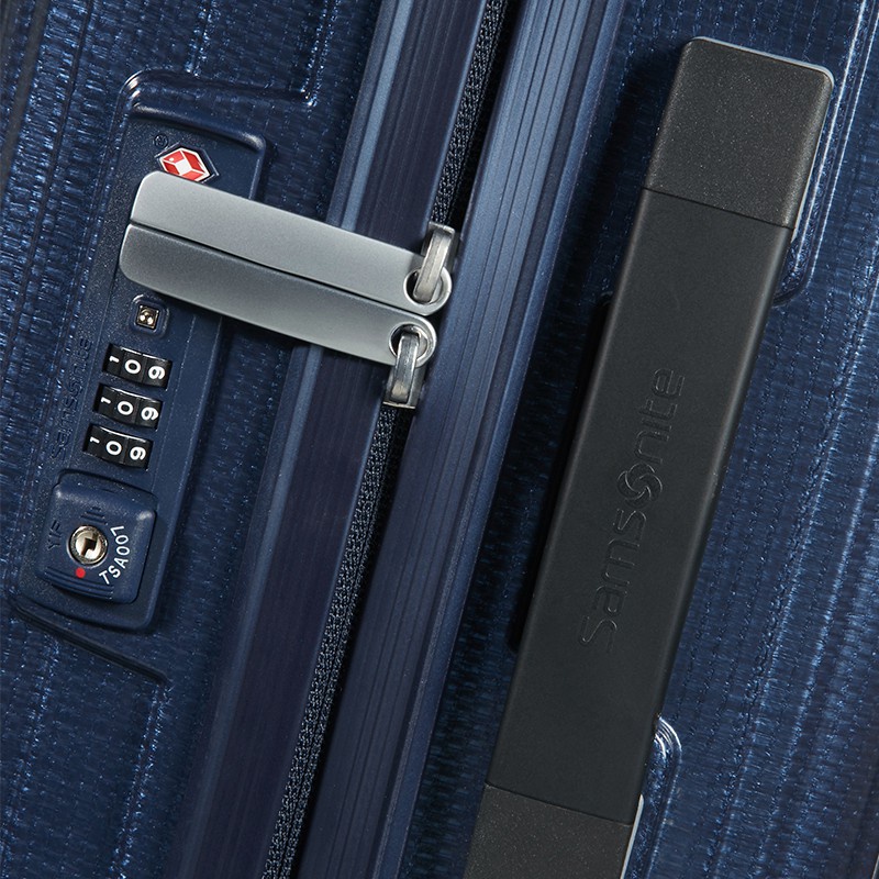 กระเป๋าเที่ยวต่างประเทศ SAMSONITE กระเป๋าเดินทางล้อลาก รุ่น LITE-BOX ขนาด 20 นิ้ว HARDSIDE SPINNER 55/20 CABIN BAG TSA