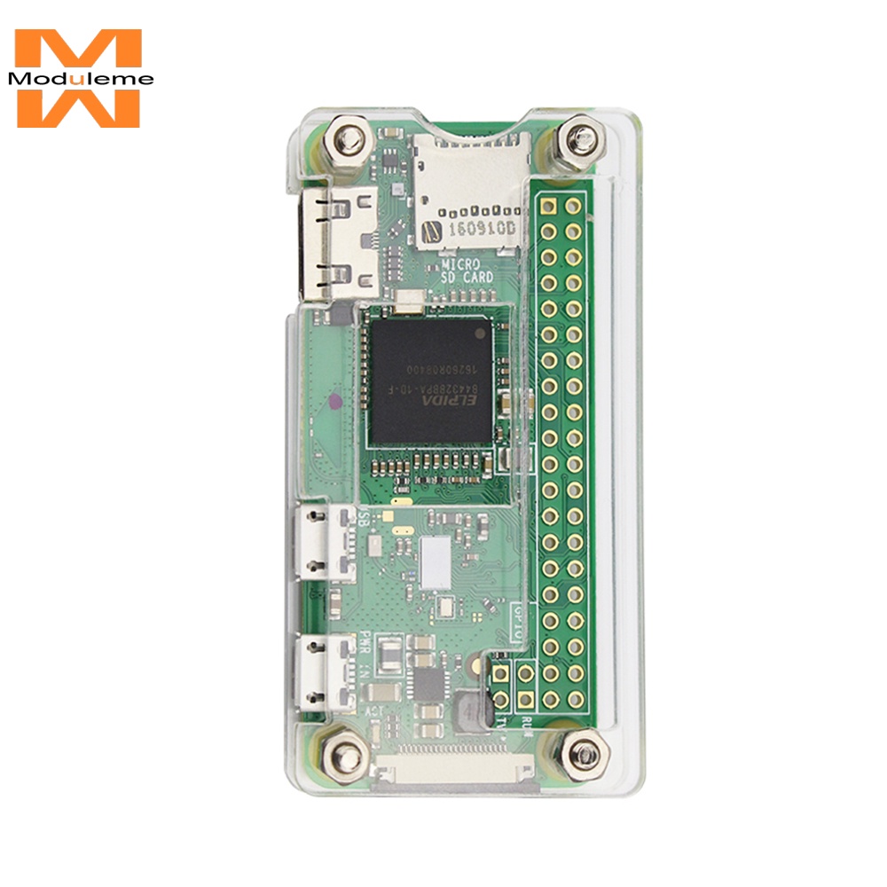 เคสอะคริลิค สามสี และฮีทซิงค์ สําหรับ Raspberry Pi Zero 1.3 2 W WH