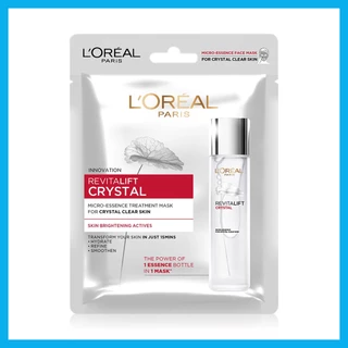Loreal Paris Revitalift Crystal Micro-Essence Treatment Mask 25ml ลอรีอัล ปารีส ทรีตเมนต์ มาสก์.