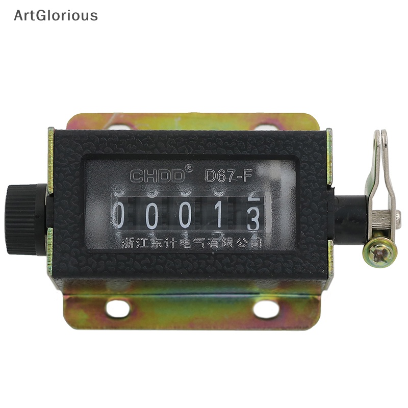 Art Counter 0~99999 D67-F ใหม่ เครื่องนับจํานวน 5 หลัก แบบแมนนวลคลิก