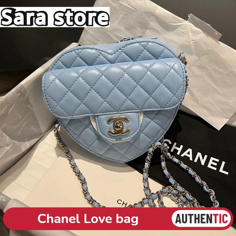 ชาแนล Chanel กระเป๋าสุภาพสตรี/รัก/กระเป๋าโซ่/กระเป๋าสะพาย