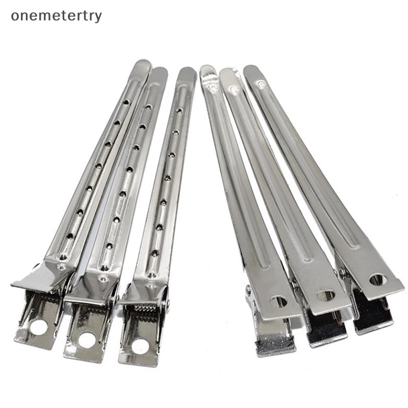 Onem คลิปหนีบผม สเตนเลส สําหรับจัดแต่งทรงผม 10 ชิ้น
