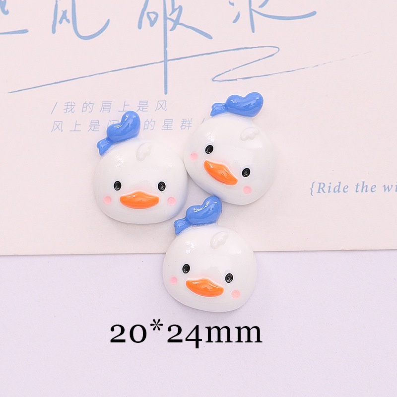 【5pcs/bag 】แเรซิ่น diy ผ่นกาวเรซิ่น รูปการ์ตูน แวววาว สําหรับทําเครื่องประดับ กิ๊บติดผม เคสโทรศัพท์ diy - รูปที่ 4
