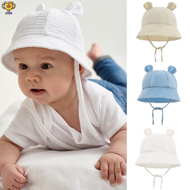 หมวกกันแดด ป้องกันรังสียูวี เหมาะกับฤดูใบไม้ผลิ และฤดูใบไม้ร่วง สําหรับเด็กทารกแรกเกิดผู้ชาย และผู้หญิง