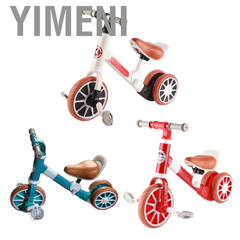 Yimeni Children Balance Bicycle 2 in 1 Kids Toy Tricycle Boy Girl Baby Scooter with Pedal