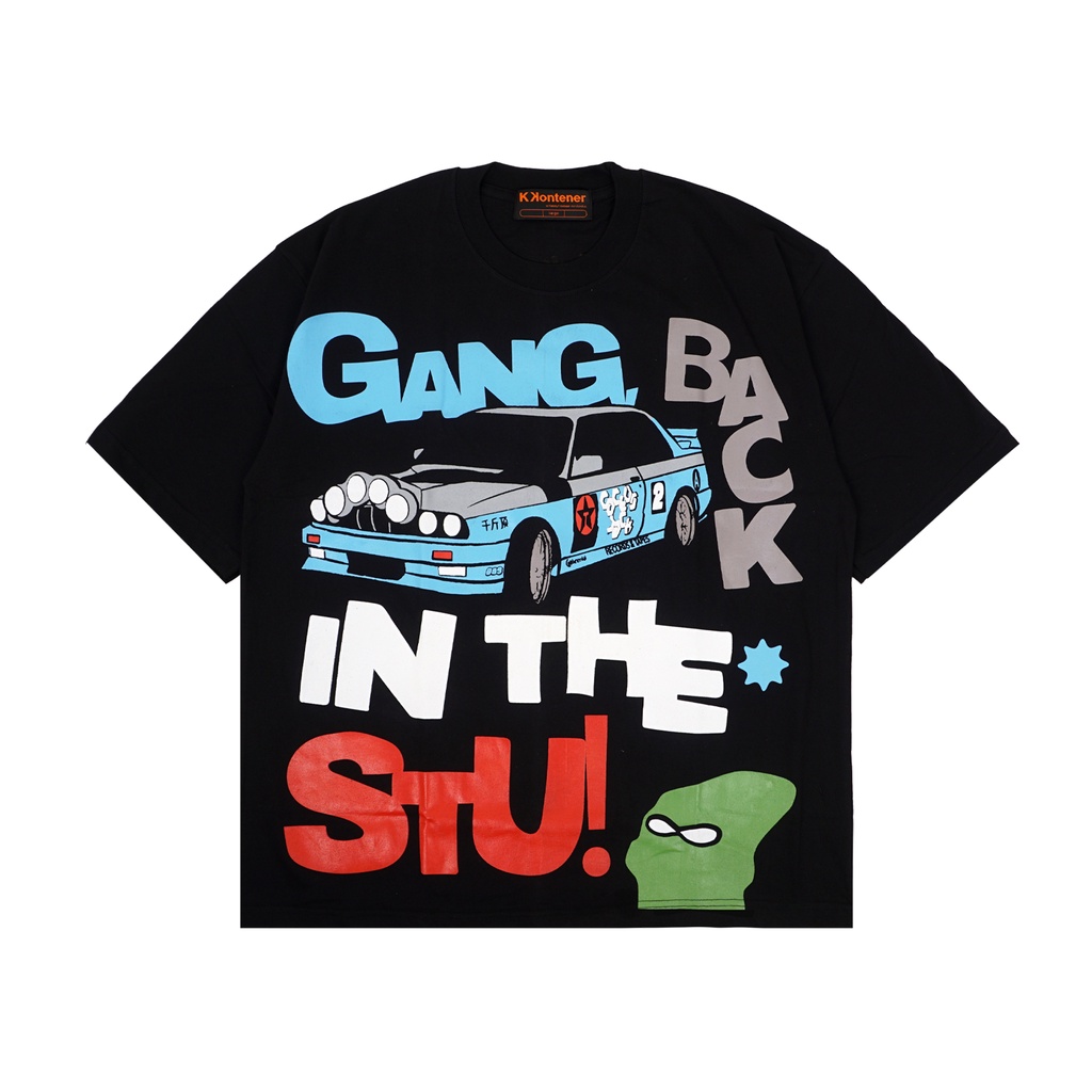 JACKBOYS OVERSIZE TSHIRT สีดํา