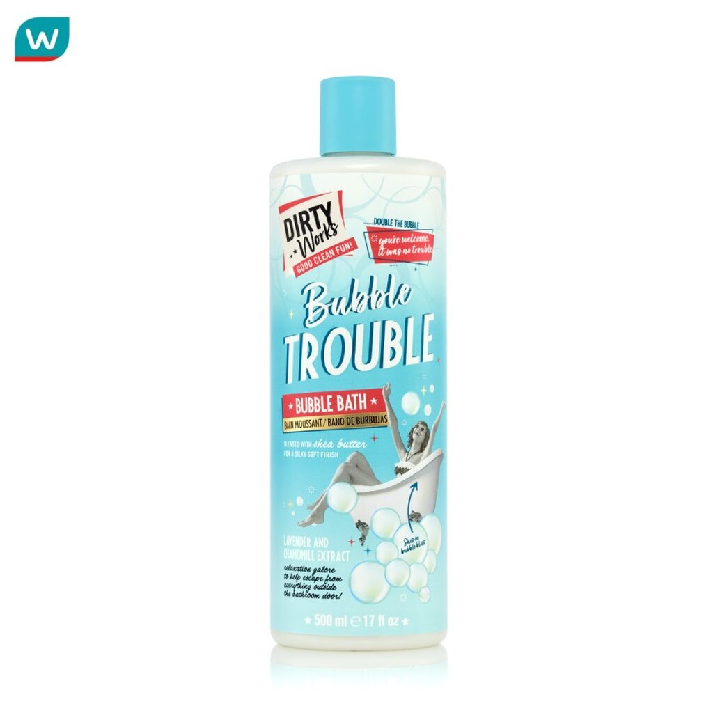 Dirty Works เดอร์ตี้ เวิร์คส บับเบิ้ล ทรับเบิ้ล บับเบิ้ล บาธ 500 มล.