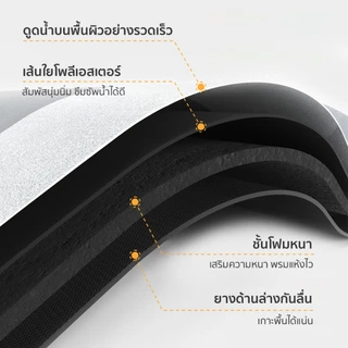 🏷️[Home] พรมห้องครัว💧 ชุดเซ็ต2ชิ้น พรมปูพื้นห้องครัว 40x120 พรมหน้าห้องน้ำ ด้านล่างเป็นยางกันลื่นโคลนไดอะตอม กันลื่น