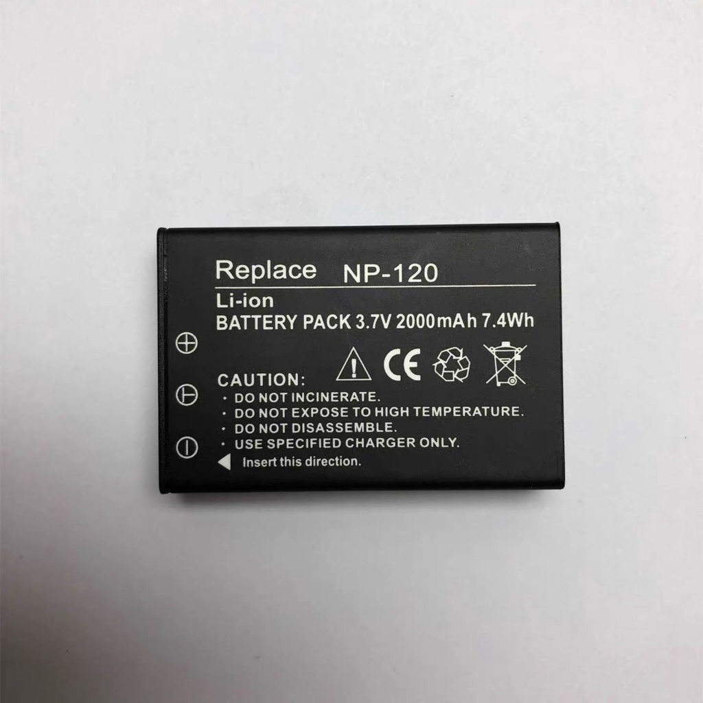 แบตเตอรี่กล้อง NP-120ดั้งเดิมแบตเตอรี่ลิเธียม FNP-120