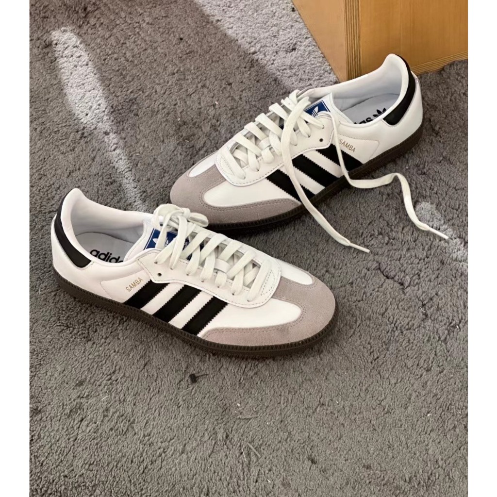 Adidas Originals Samba Og รองเท้าผ้าใบ B75806 B75807 sneakers แฟชั่น