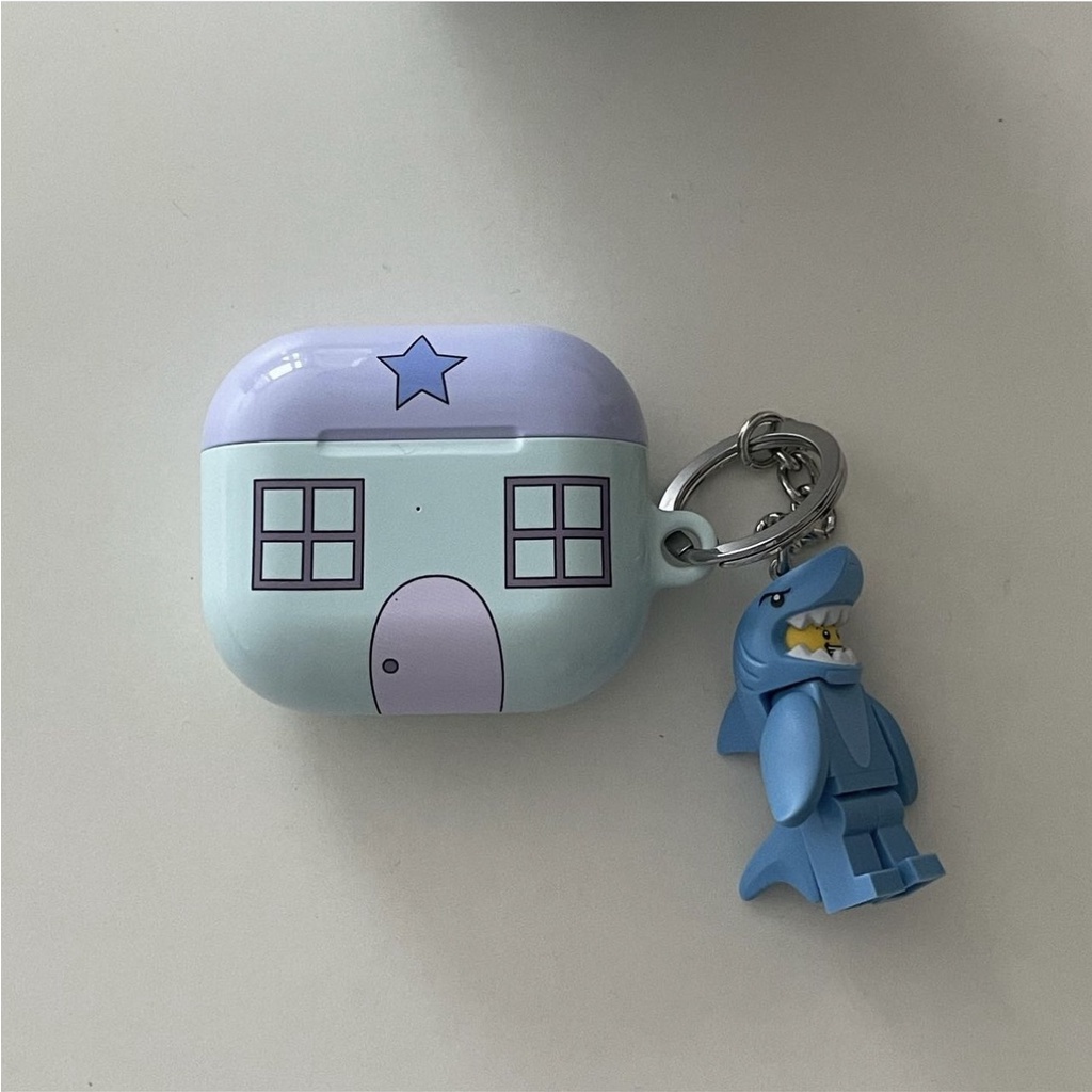 เคสหูฟังบลูทูธไร้สาย ลายดาว เพ้นท์มือ สไตล์เกาหลีใต้ สําหรับ airpods 1 2 2 3