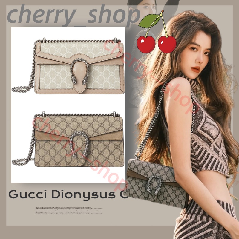 กุชชี่ Gucci Dionysus GG small shoulder bagกระเป๋าโซ่/กระเป๋าสะพาย 499623