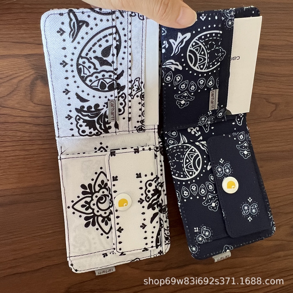 กระเป๋าสตางค์ใบสั้น กระเป๋าใส่บัตร สีดํา ของขวัญวันเกิด วันวาเลนไทน์ สําหรับผู้ชาย นักเรียน