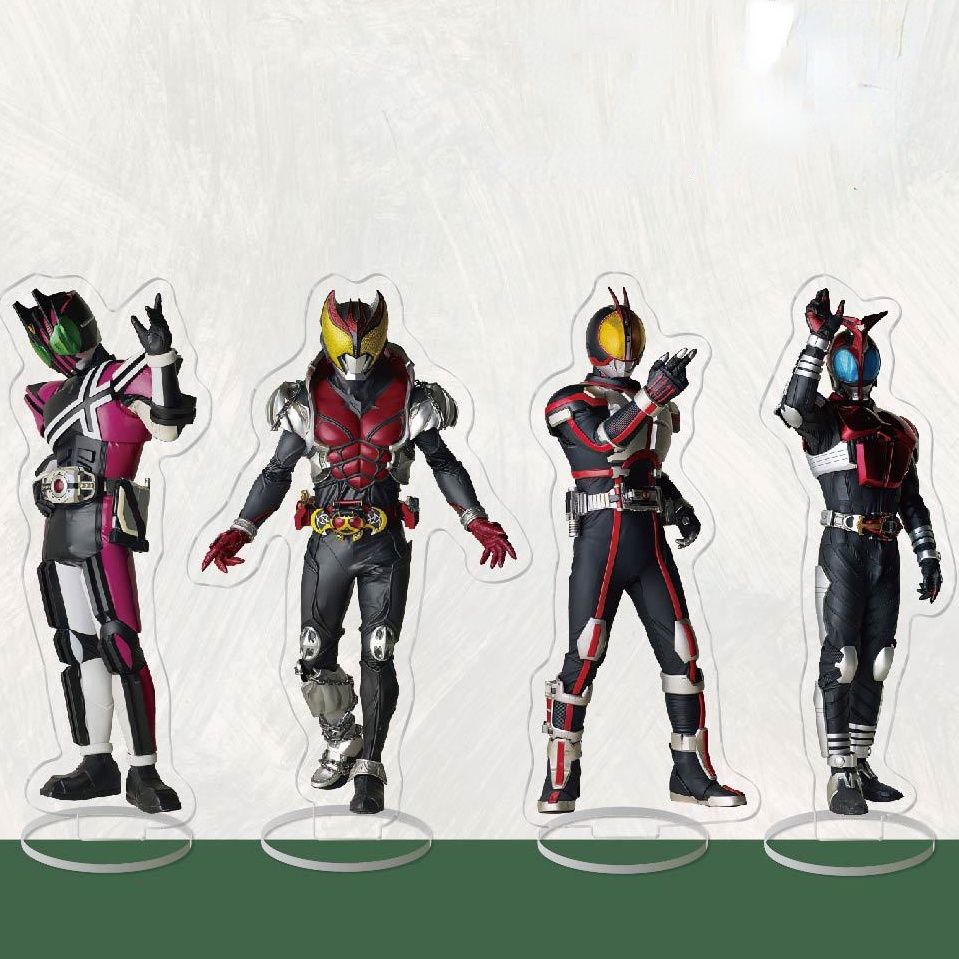 โมเดลฟิกเกอร์อะคริลิค รูปอนิเมะ Masked Rider Kamen Rider Series สําหรับตกแต่งโต๊ะทํางาน
