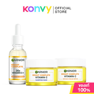 Garnier Bright Complete Serum Set [Booster Serum 30ml + Whit…