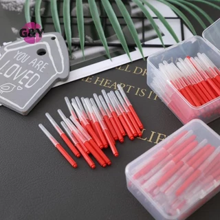 G&y 10 ชิ้นแปรงซอกฟัน Denta Floss ทําความสะอาดทันตกรรมแปรงจัดฟันทันตกรรมฟันแปรง COD