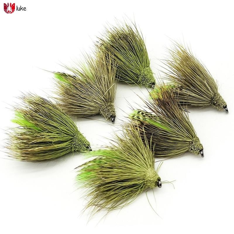 Ribbon Fly Bait Bionics Lure Fly Fishing เหยื่อปลอม .th