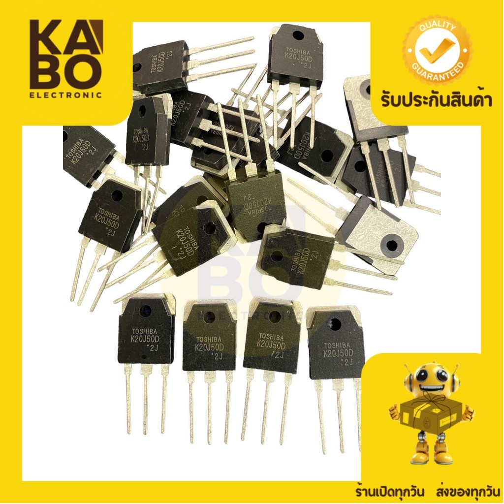 K20J50D MOSFET N-CHANNEL -TO-3P 20A500Vมีไดโอด