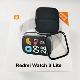 ฟิล์ม redmi watch 3 ฟิล์มกันรอยแบบใสโค้ง 3D สำหรับ Redmi watch3 Active ฟิล์มกันรอยหน้าจอแบบครอบคลุมเต็มจอ ฟิล์มไฮโดรเจล