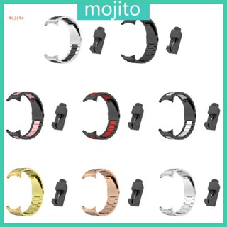 Mojito สายนาฬิกาข้อมือสเตนเลส ทนทาน สําหรับ Pixel Smartwatch