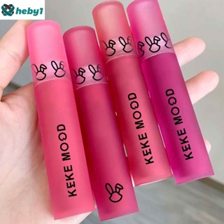 Kekemood Macaron Lip Mud Matte Fog Lip Glaze ลิปสติก heby1