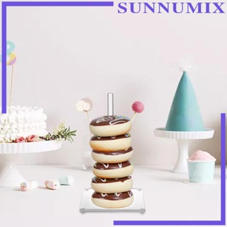 [Sunnimix] ขาตั้งโดนัท ความสูง 19.5 ซม. สําหรับครบรอบ วันจบการศึกษา งานแต่งงาน