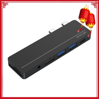 อะแดปเตอร์ฮับ Type-C สําหรับ Surface Pro X Pro8 USB HDMI ส่งข้อมูล PD รวดเร็ว
