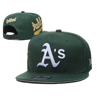 หมวกกีฬา ปักลาย Oakland Athletics สามารถปรับได้ อเนกประสงค์ สําหรับผู้ชาย และผู้หญิง