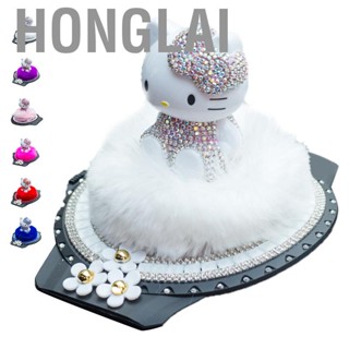 Honglai Car  Decoration Figurine Rhinestone Dashboard  Interior Ornament