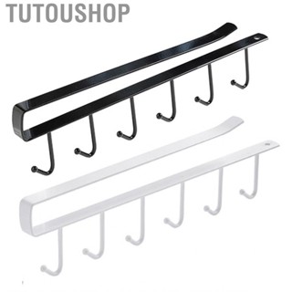 Tutoushop Cabinet Storage Hanger Hook  Thickened Design Fine Workmanship Iron Painting Rust Resistant for Kitchen