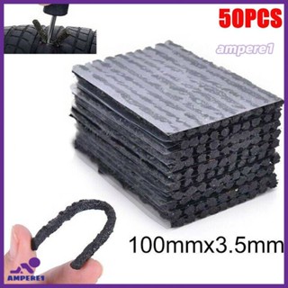 50pcs Auto Car Motorcycle Tyre Patchtyre Tubeless Seal Strip Truck Tyre Repair Plug Tyre Puncture Repair Recovery Kit - AME1 -AME1