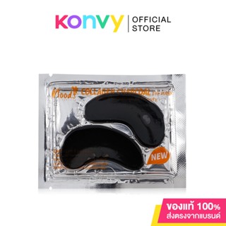 Moods Skin Care Collagen Charcoal Eye Mask 6g.