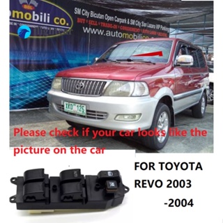 Flightcar สวิตช์ควบคุมหน้าต่างรถยนต์ สําหรับ Toyota Revo 2003 2004 2005 84820-60090   8482060090