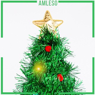 [Amleso] หมวกคริสต์มาส มีไฟ LED ธีมวันหยุด