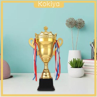 [Kokiya] ถ้วยรางวัล รางวัลโลหะ สําหรับแข่งขันฟุตบอล เบสบอล โรงเรียน